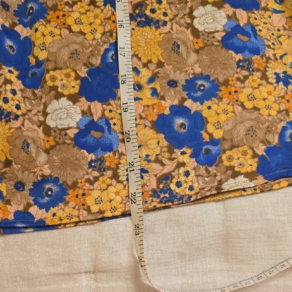 THML Floral Blouse - Blue and Yellow - Picture 9 of 11